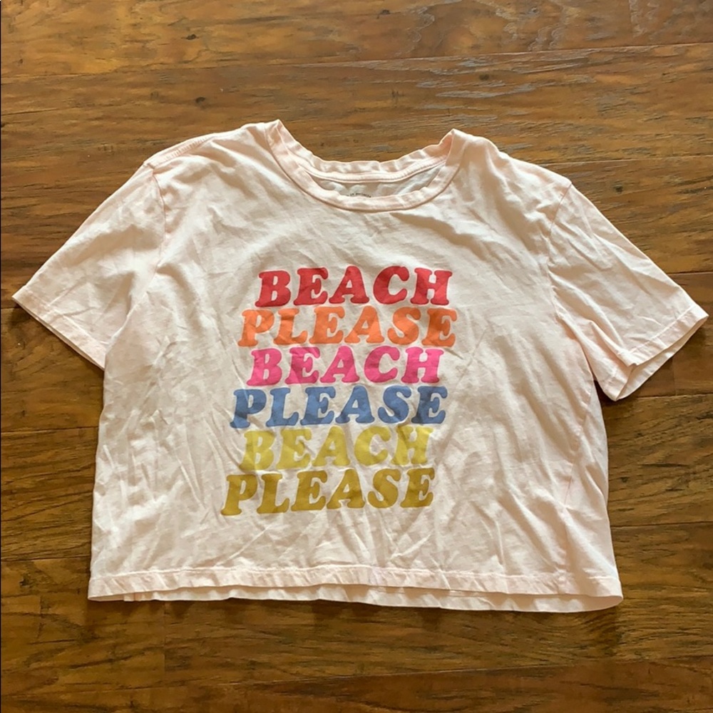 Billabong cropped tshirt
